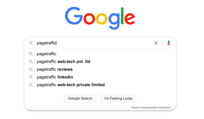 Google Autocomplete Predictions