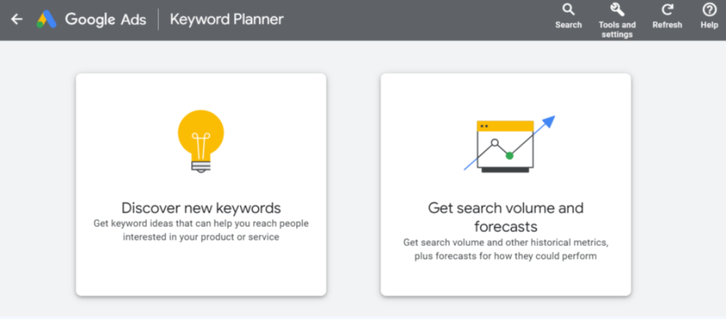 Google Keyword Planner