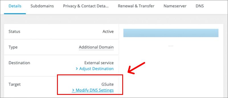 Manage DNS