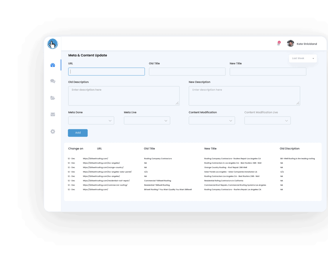 ONPAGE CHANGES MONITORING