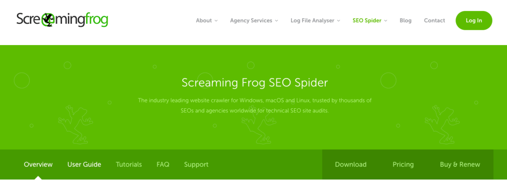 Screaming Frog